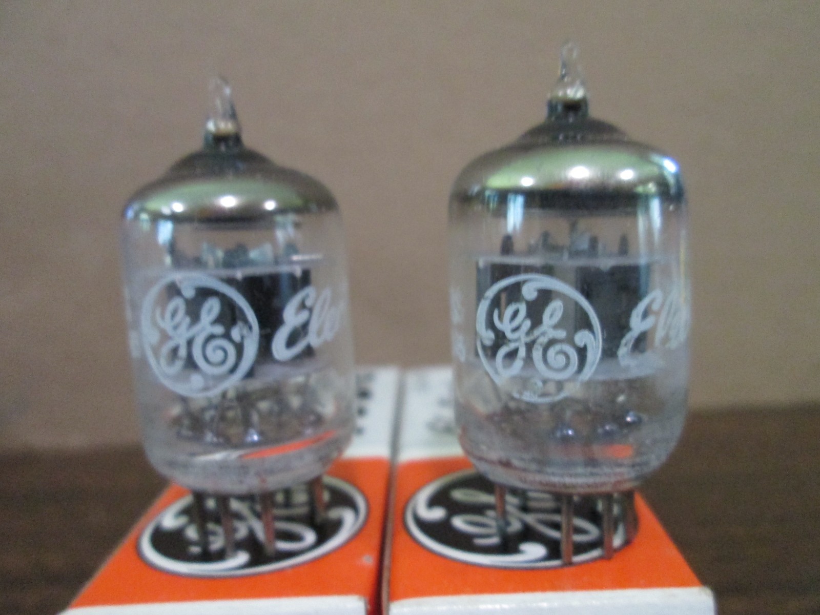 TWO NEW GE 5670 Delta/Triangle Radio Amp Vacuum Tubes IOB Matching Codes