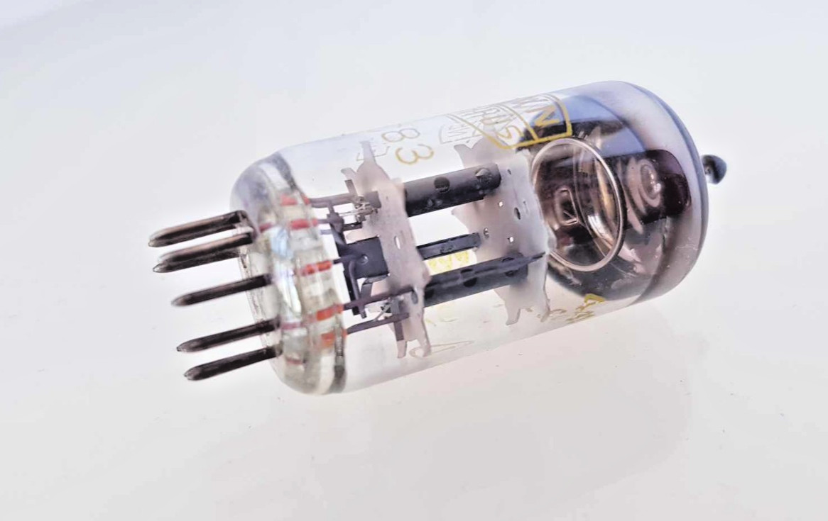 1 x TESTED ECC83 RFT RWN Audio Tubes 12AX7 ECC803S Double Triode