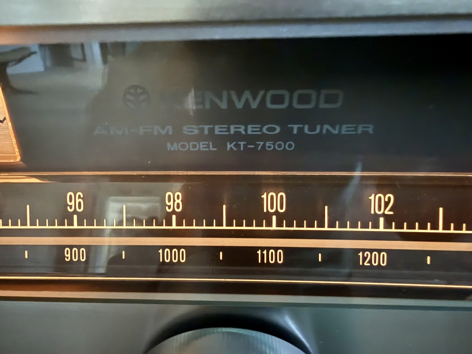 Kenwood KT-7500 AM/FM Stereo Tuner Audiophile Quality Excellent Condition