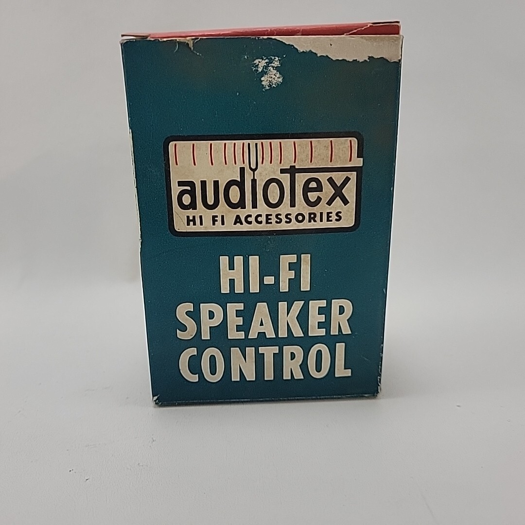 Vintage new old stock AudioTex Hi Fi Speaker Control Cat # 30-360