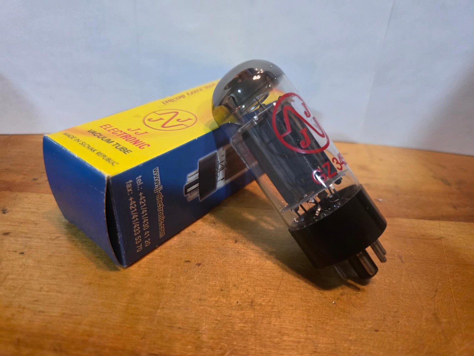 JJ GZ34 / 5AR4 Rectifier Vacuum Tube