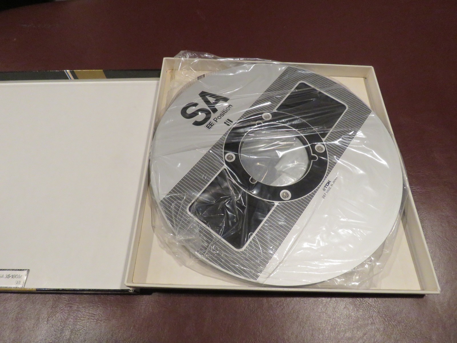 TDK SA 35/180M EE Reel to Reel Tape / Metal Reel