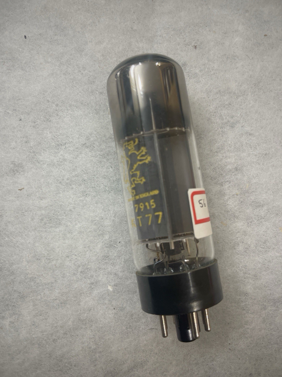 GEC KT77 EL34 OO getter Thin Black Base Excellent Testing Value