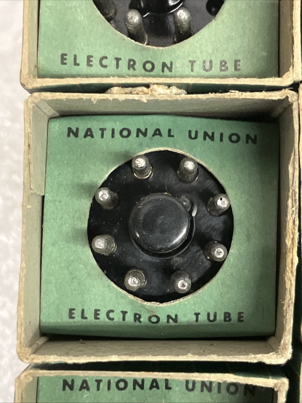 NU National Union Electron Tubes Original Box various tube #s LOT #108