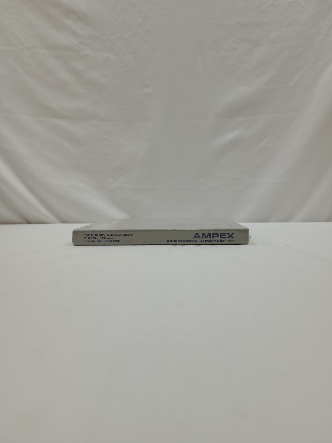 NOS Sealed AMPEX 631 Professional Audio Tape: 1/4″X1200′, 7″ Reel, 178mm New.