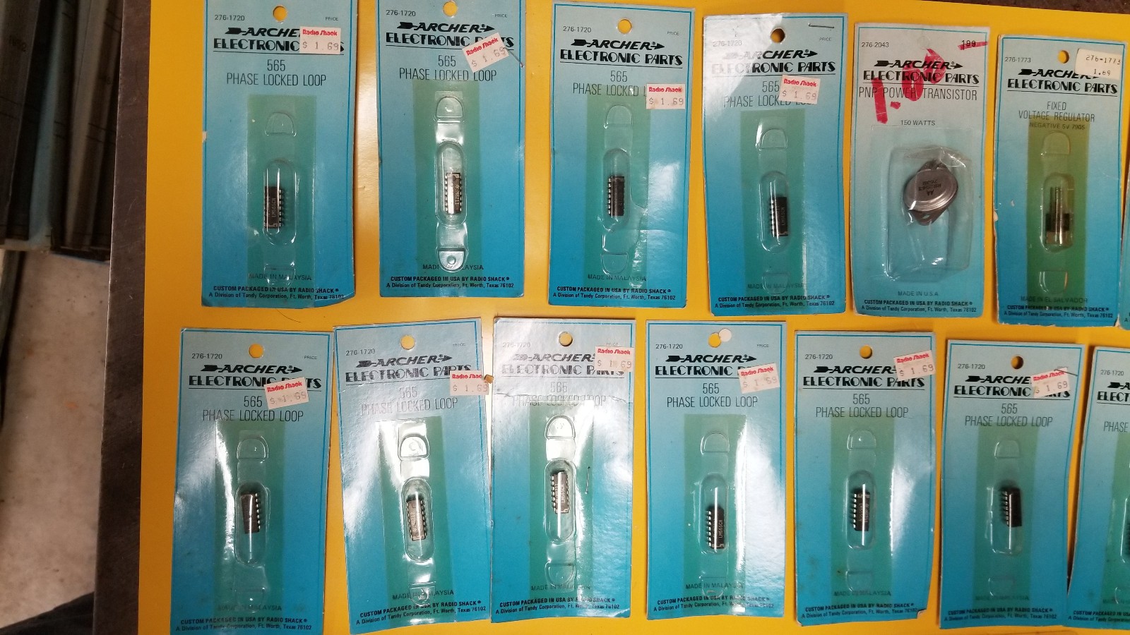 Radio Shack NOS Archer Electronics Vintage Electronic Parts Large Lot