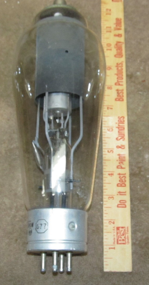 Vintage Large RCA 677 Tube
