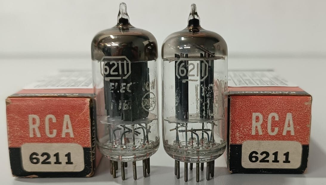 6211 RCA nos tube UNited States preamp test strong