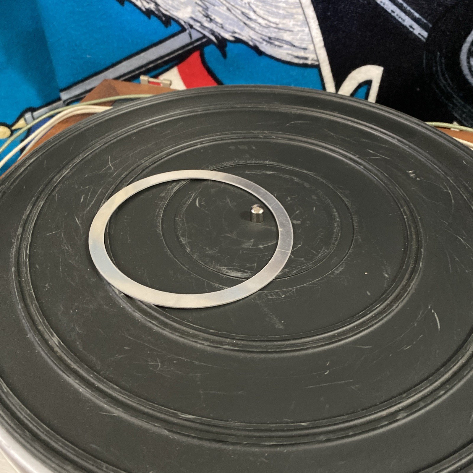Lenco B55 Vintage Turntable Working No Belt Or Cover Selling For Parts Read