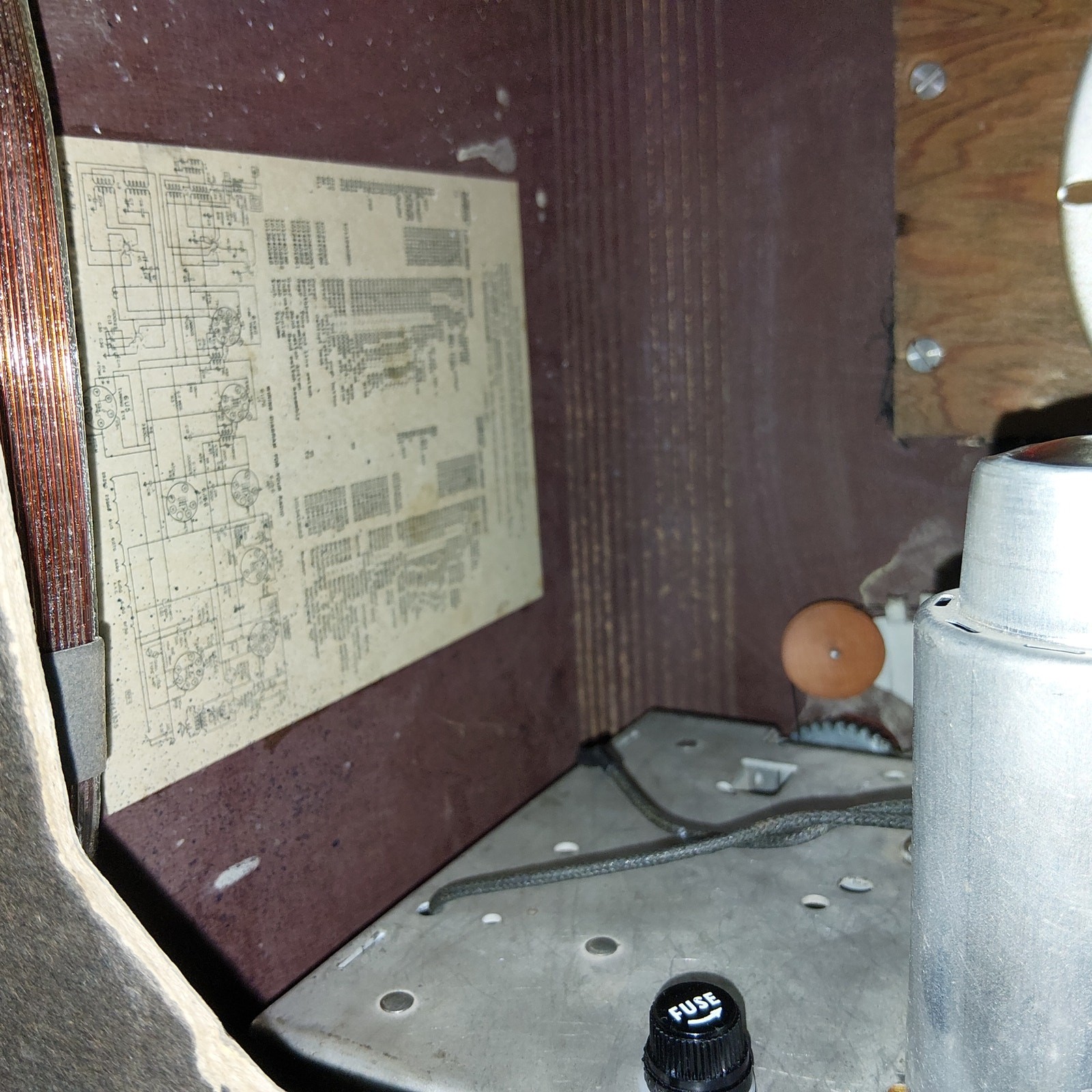Sears Silvertone 57D 6425 RadioNet Wood Pre-war Era 1939-40 – Colonial RARE