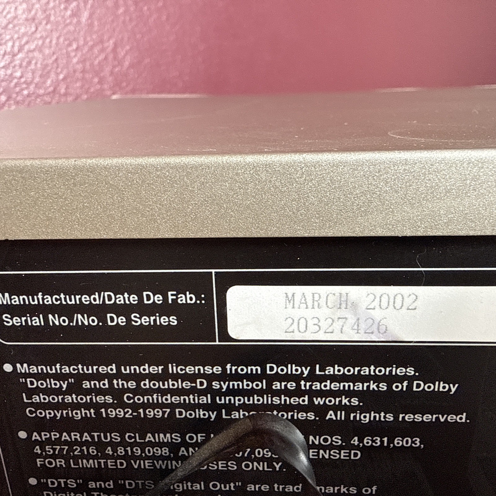 Sanyo DVW-5000 VCR DVD Player Combo with Remote Unit Tested and Working