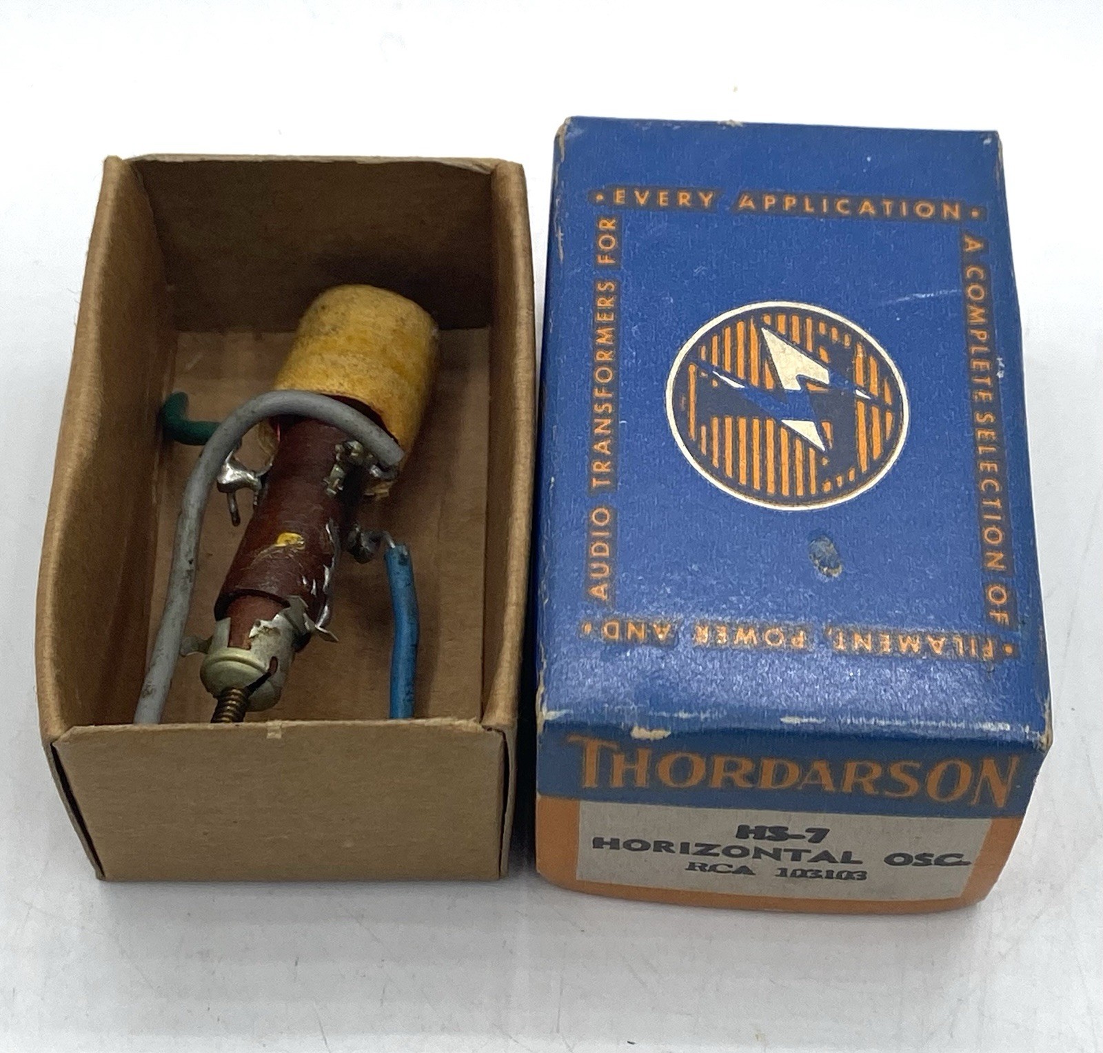 Vintage Thordarson HS-7 Horizontal Osc. RCA 103103 Original Box Z3￼