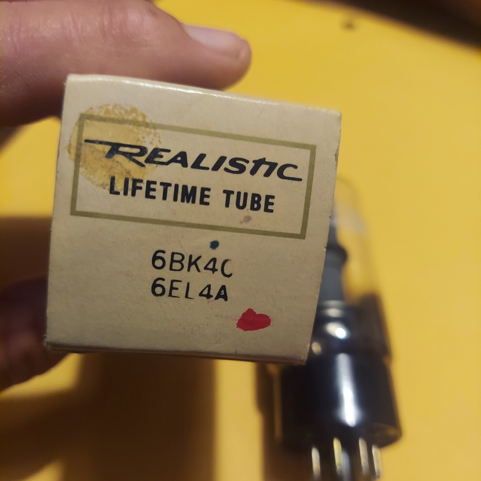 Realistic Lifetime Gold Clad 6BK4C / 6EL4A Tested Strong 89%