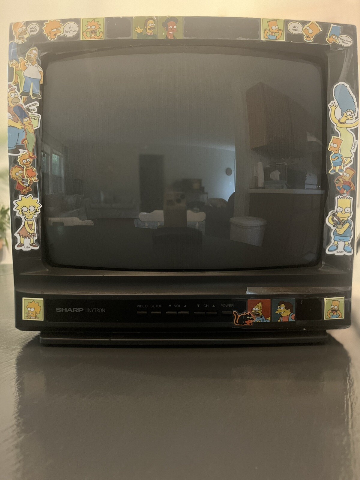 Sharp 13A M100 Retro Gaming TV CRT With Remote Tested