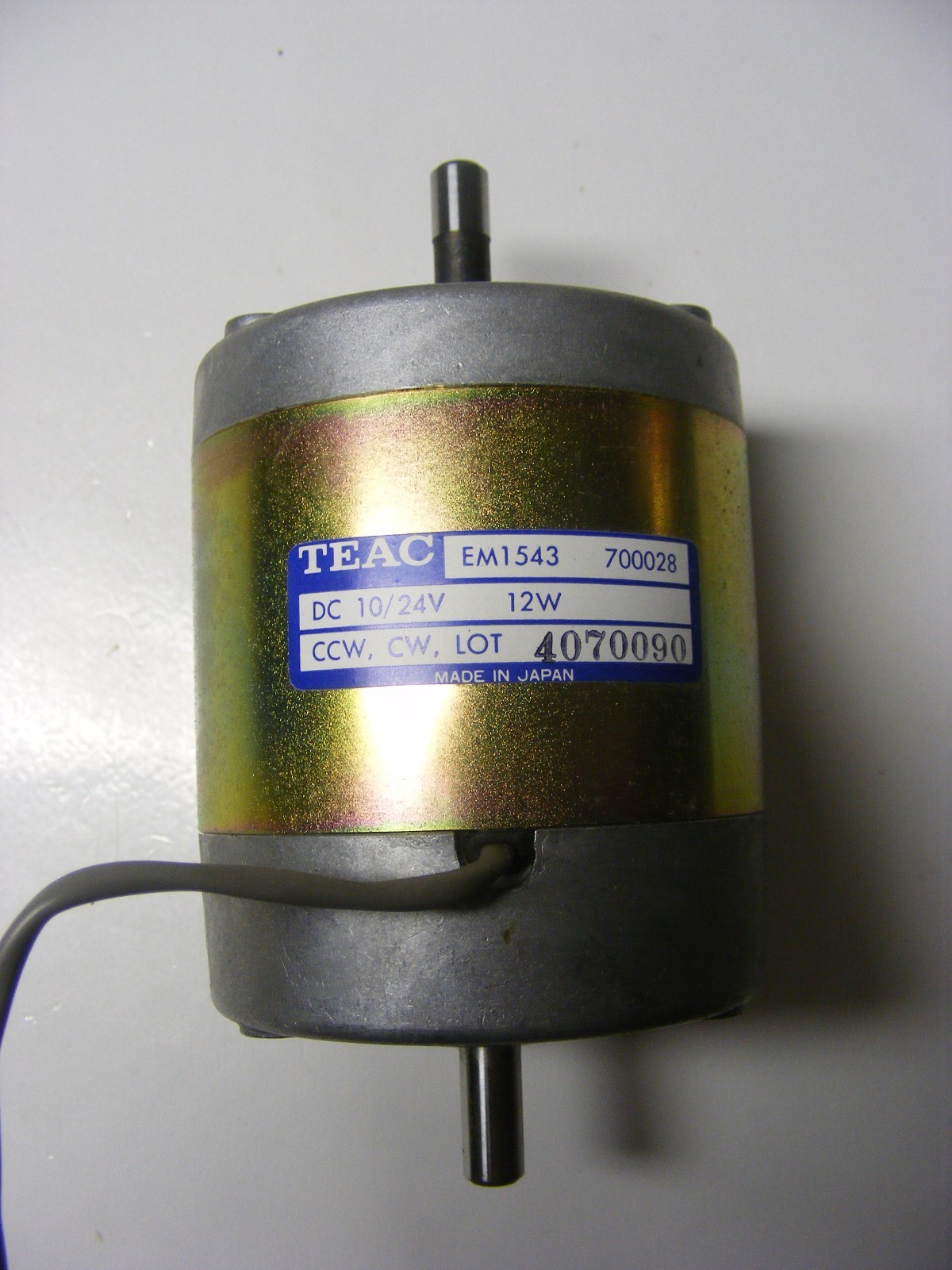 1 ONLY REWIND TAKE UP MOTOR FOR TEAC TASCAM 32 2 34 4 34B EM1543 GUARANTEED