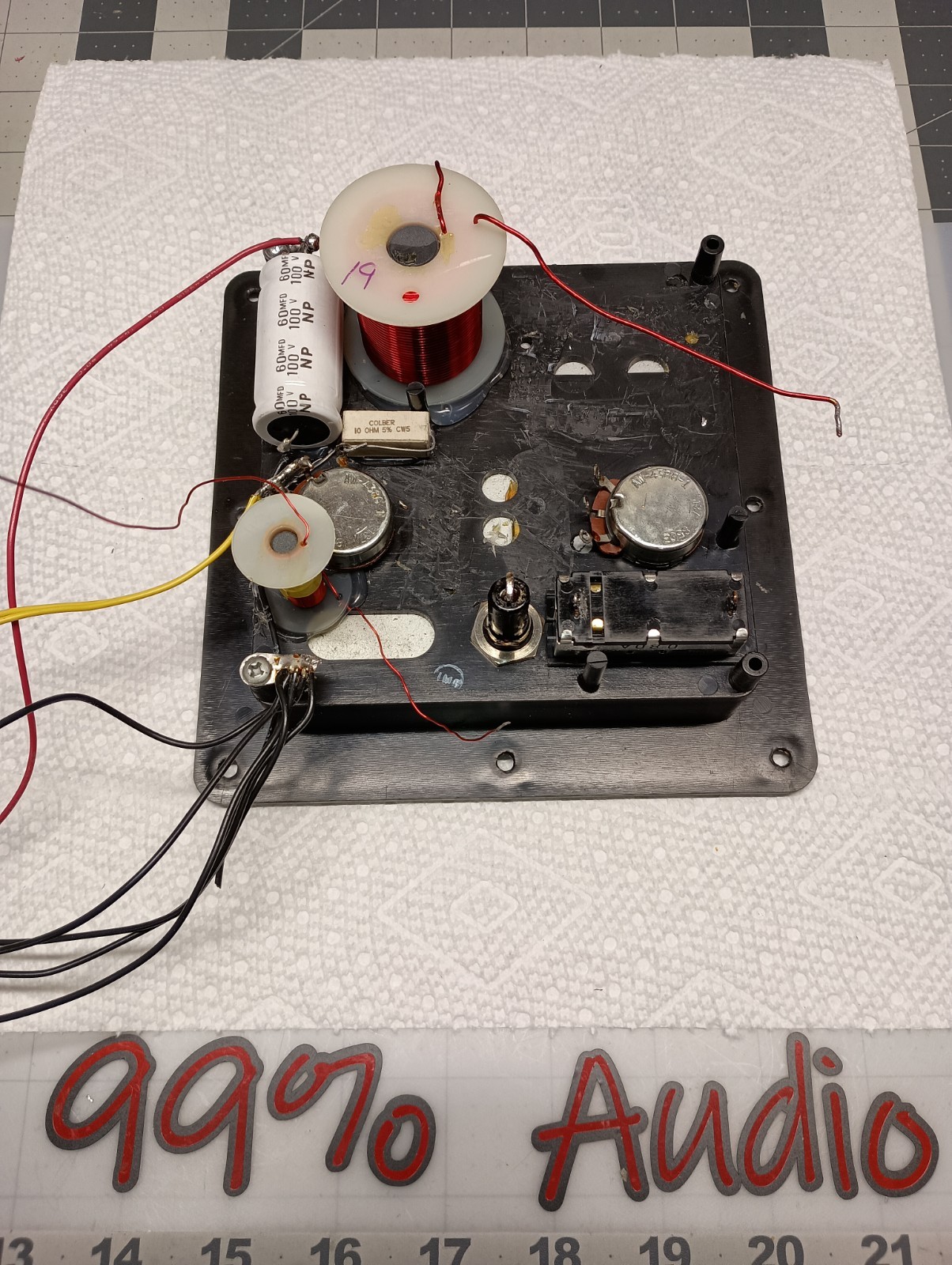 Cerwin Vega D-7 Crossover Restoration Service For One Pair READ Listing!