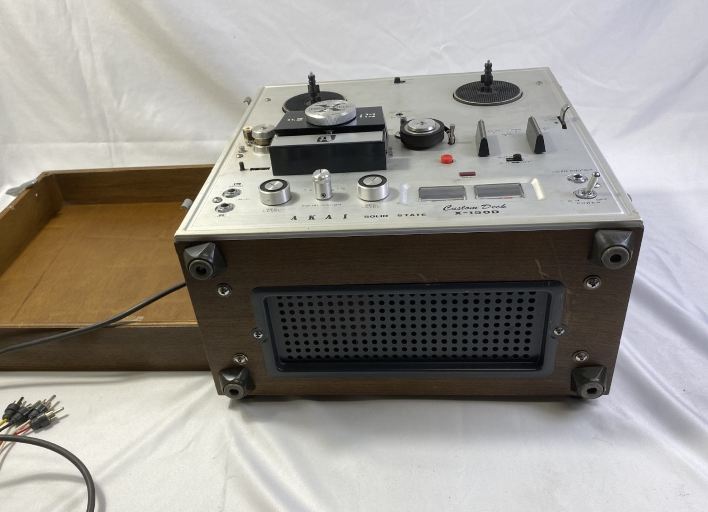 Akai X-150D Cross Field Custom Deck Reel-to-Reel Tape Recorder