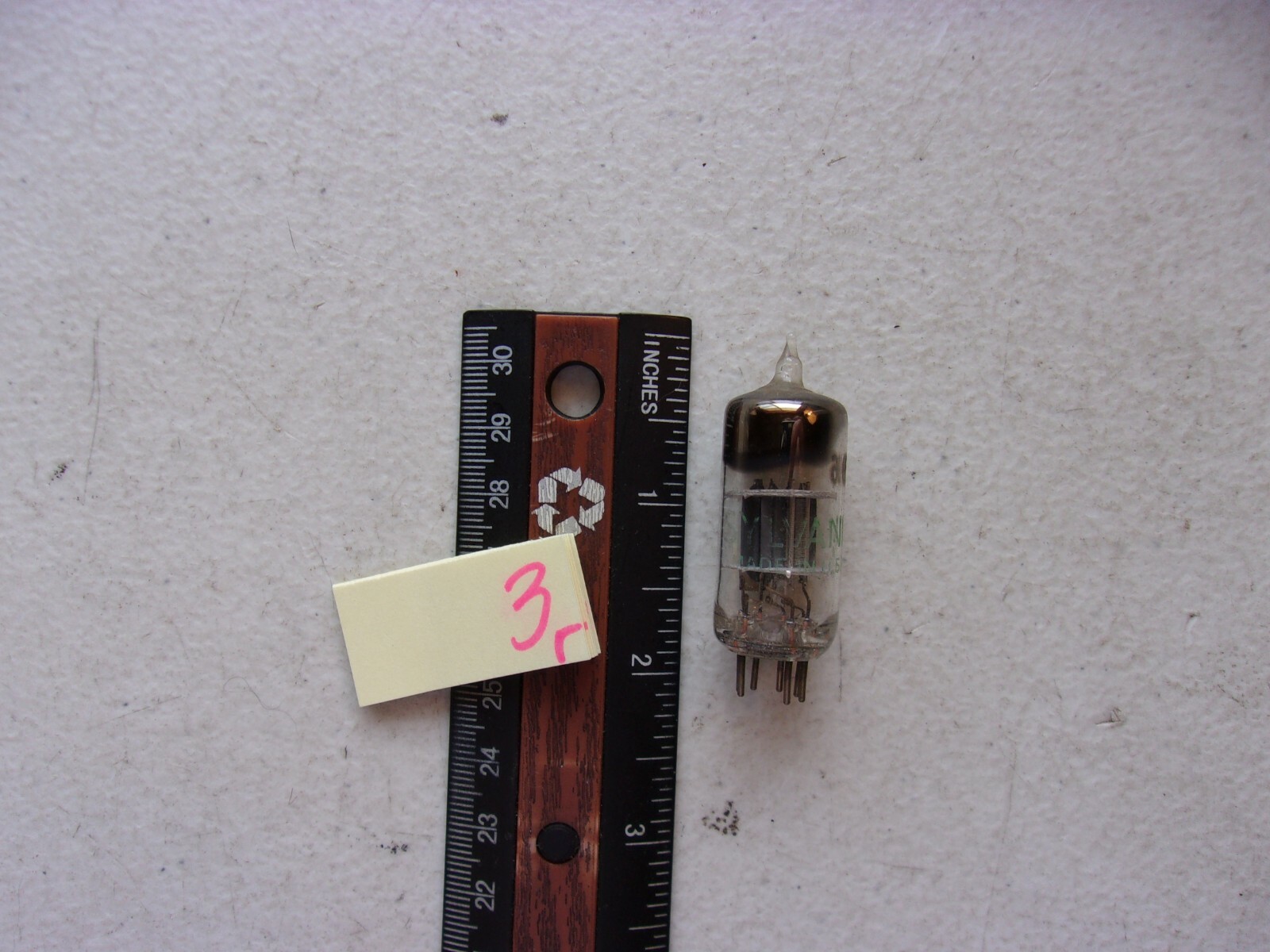 LOT OF 4 NEW? NO BOX SYLVANIA ELECTRONIC TUBE 6J6 (332)