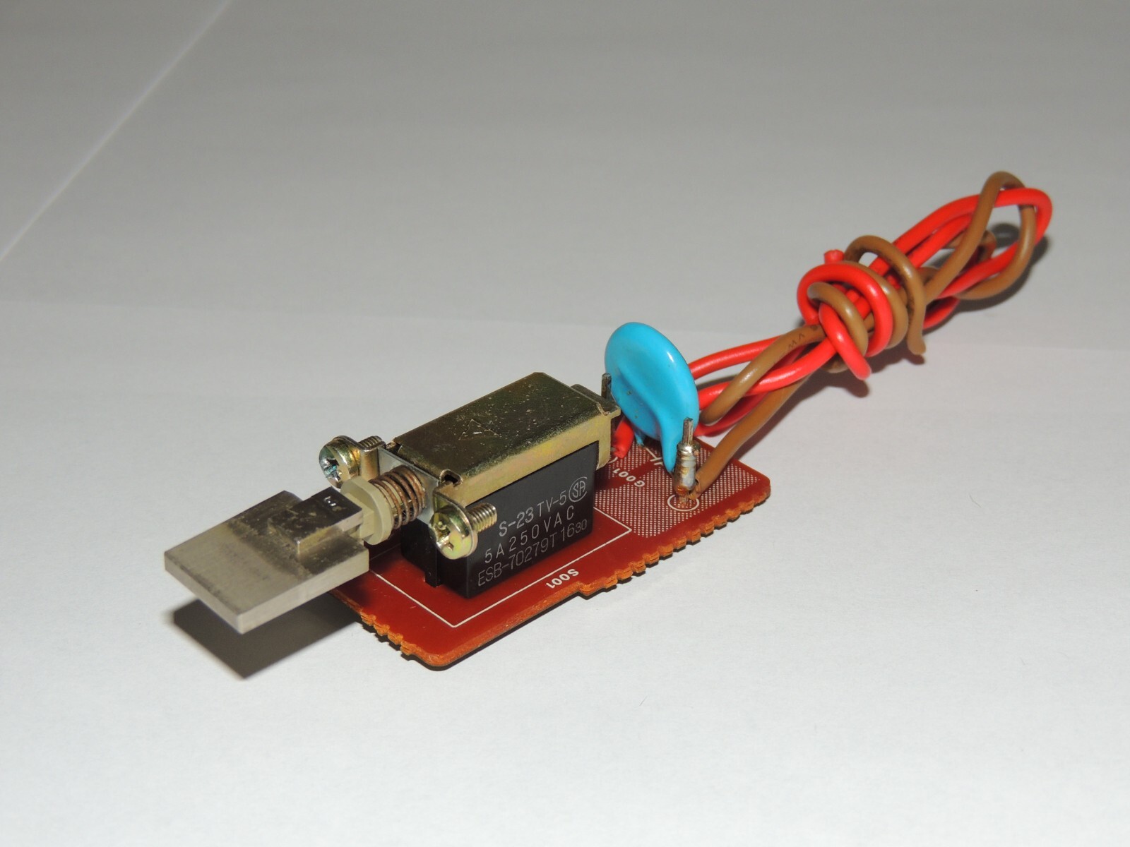 Marantz PM 750 DC Power Switch Assy & Full Wire & Knob YK211H3630 & 208H154050