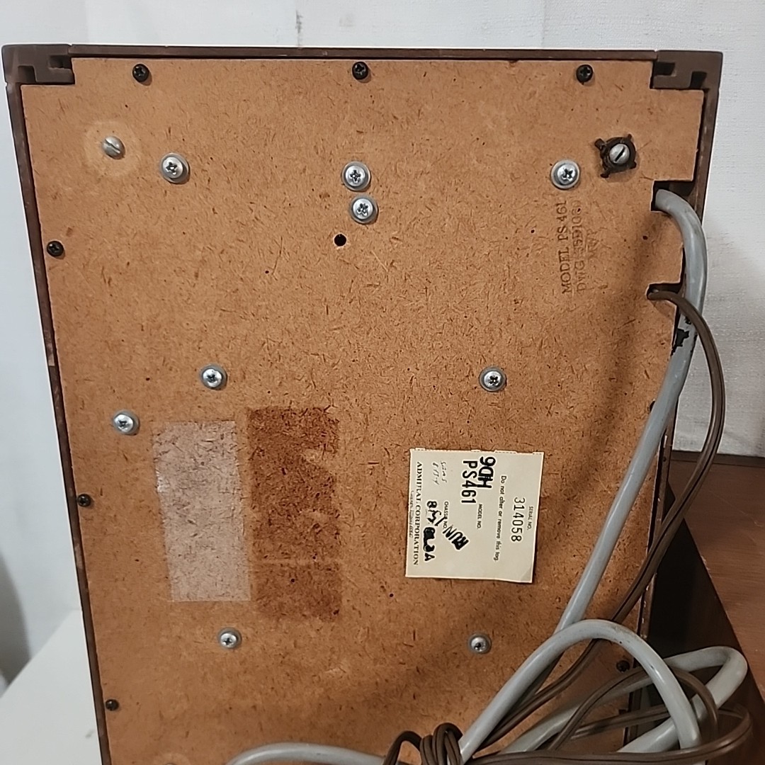 SUPER RARE 1960’S ADMIRAL TM441 STEREO TUNER PS461 POWER SUPPLY/AMPLIFIER