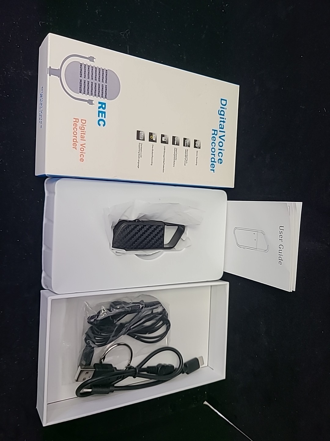 128GB Voice Activated Recorder – 9800H Recording Device with Noise Reduction …