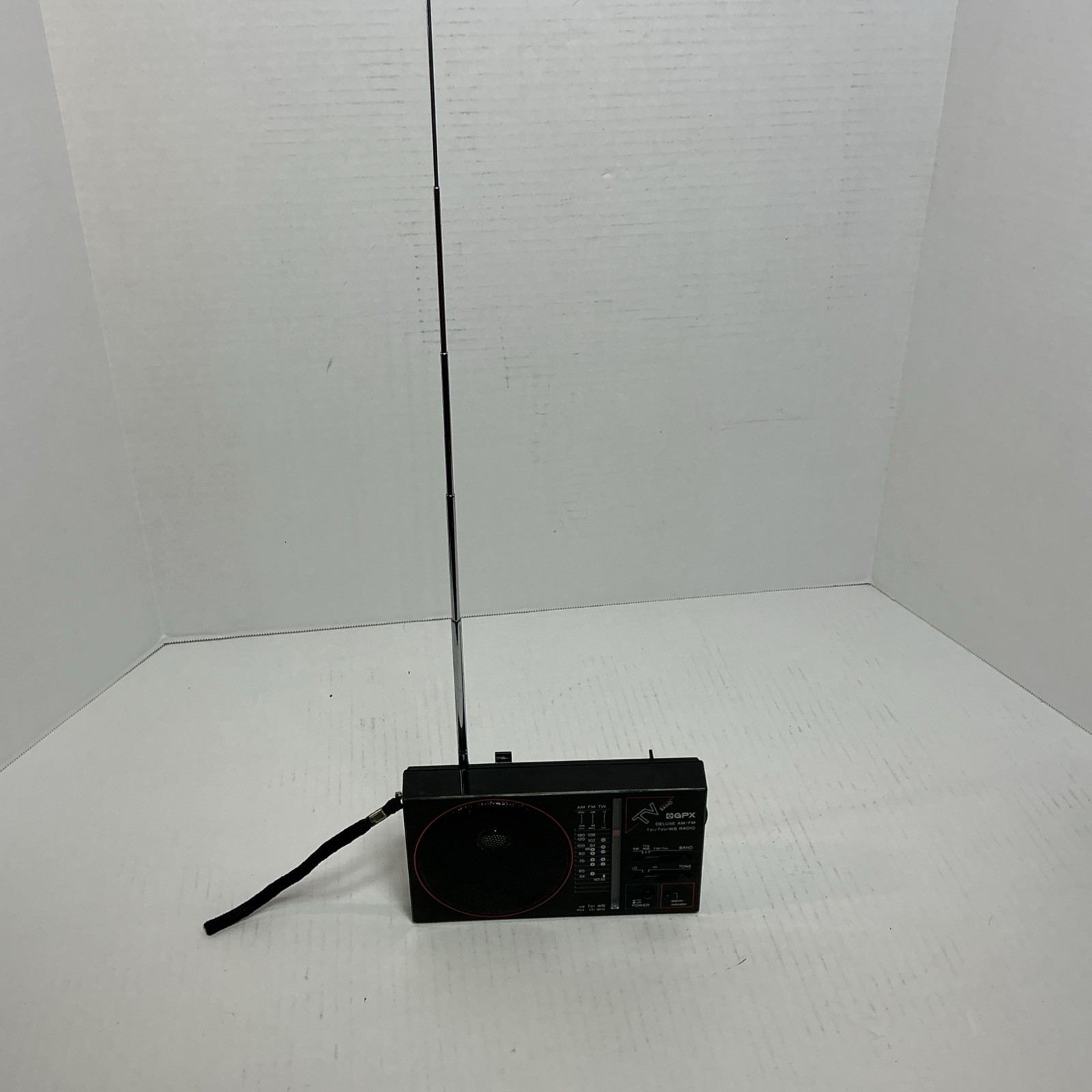 Vintage Prix GPX A303 Portable Multi Band Receiver Radio AM/FM WB