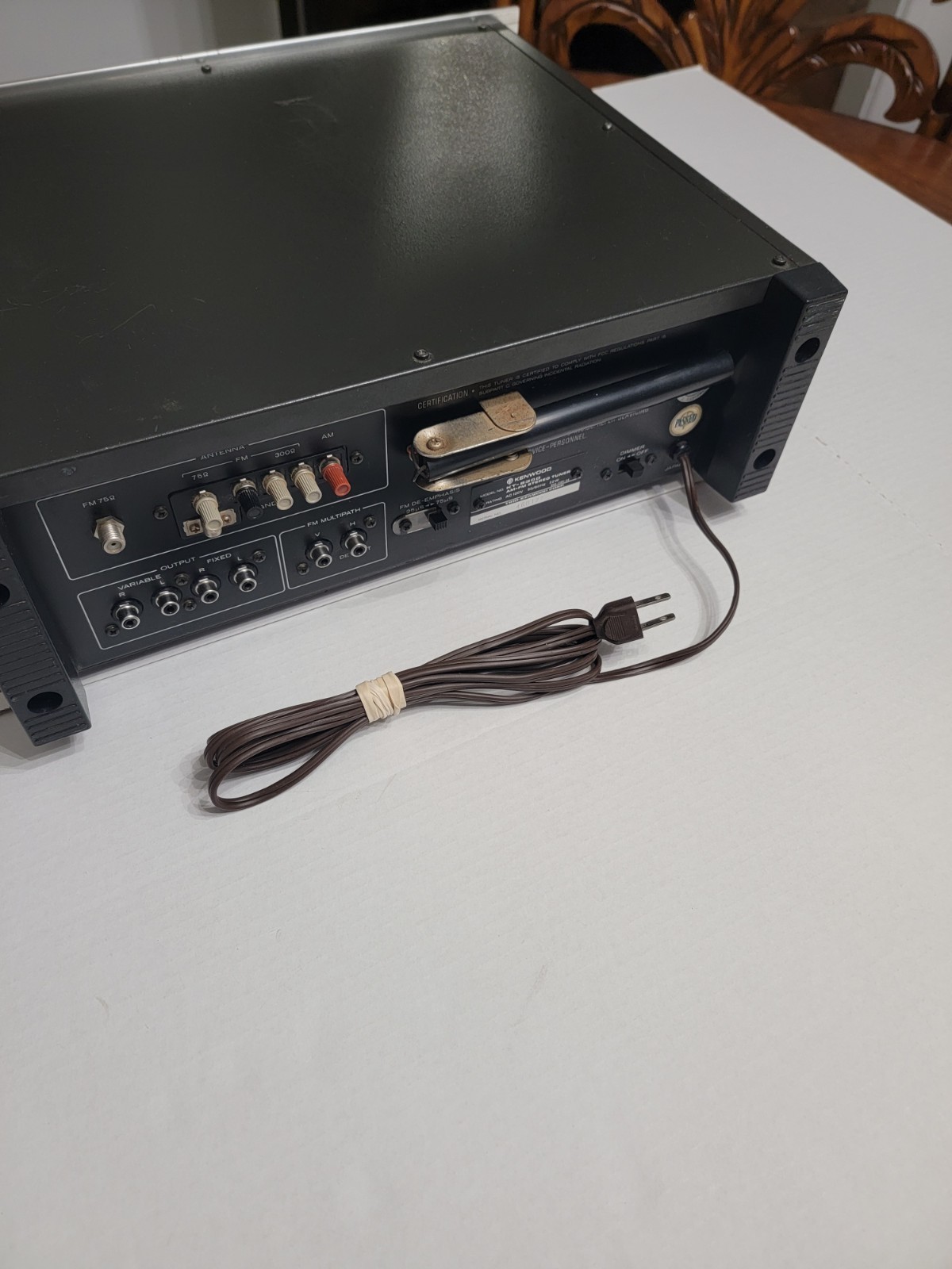 KENWOOD KT-8300 AM/FM Stereo Tuner ** TESTED **