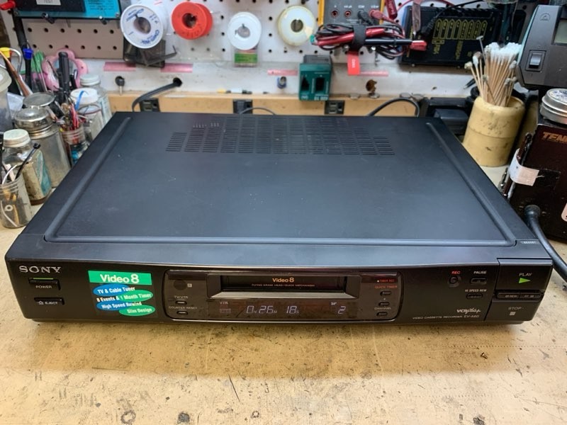 Sony EV-A60 Video8 8mm VCR – Fully Restored ***90 Days Warranty