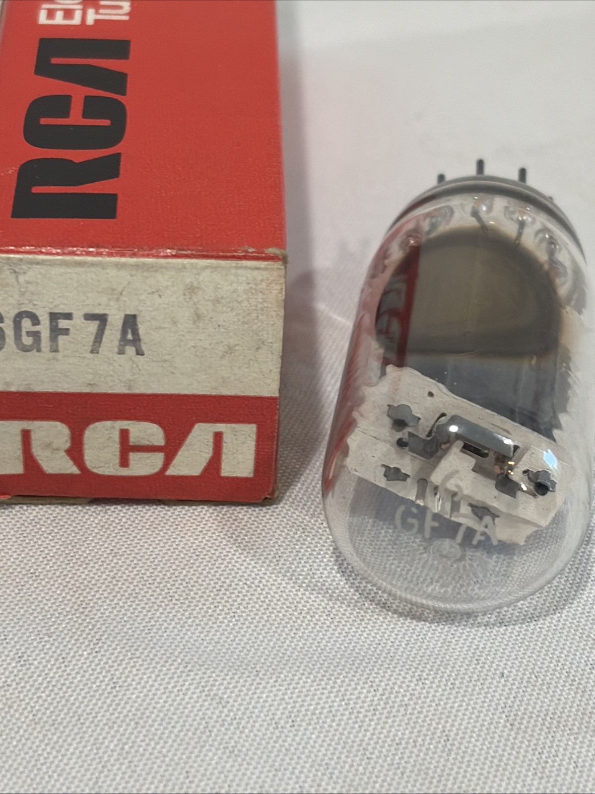 Lot of 3 RCA 6GF7A Electron Vacuum Tubes – UNTESTED – Vintage Boxed