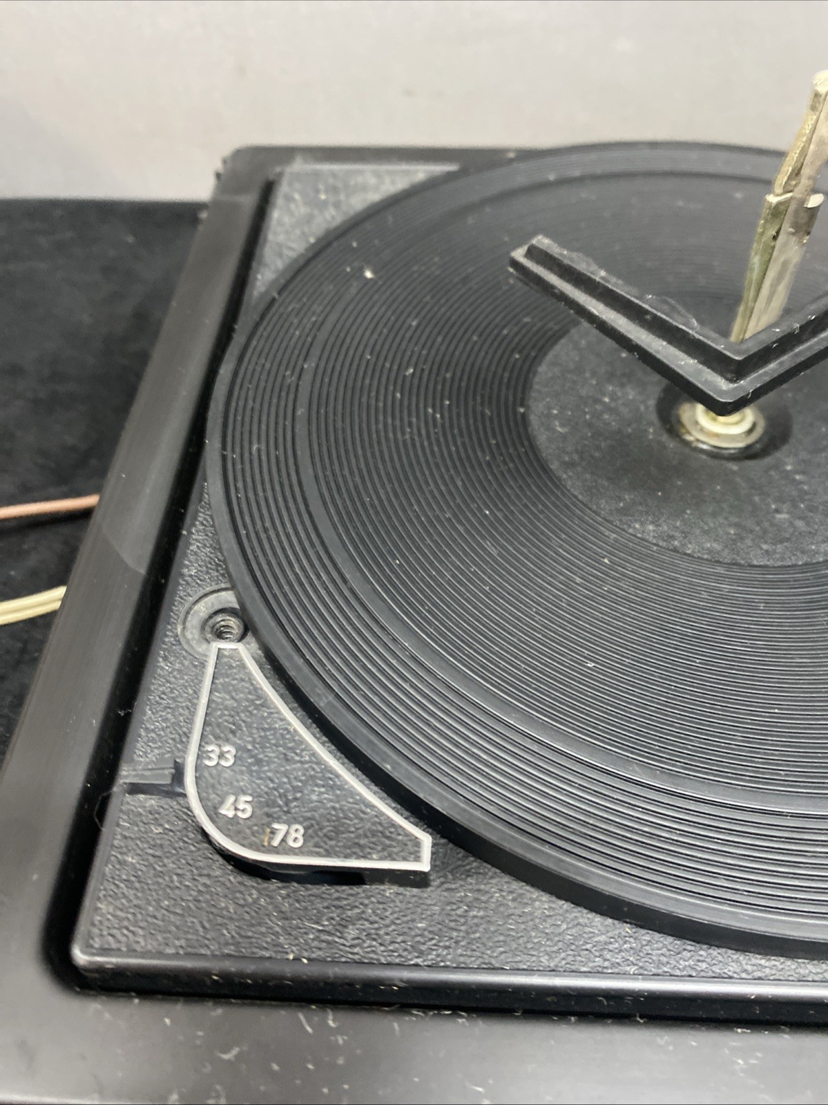 Realistic Turntable Wood Grain Finish Working