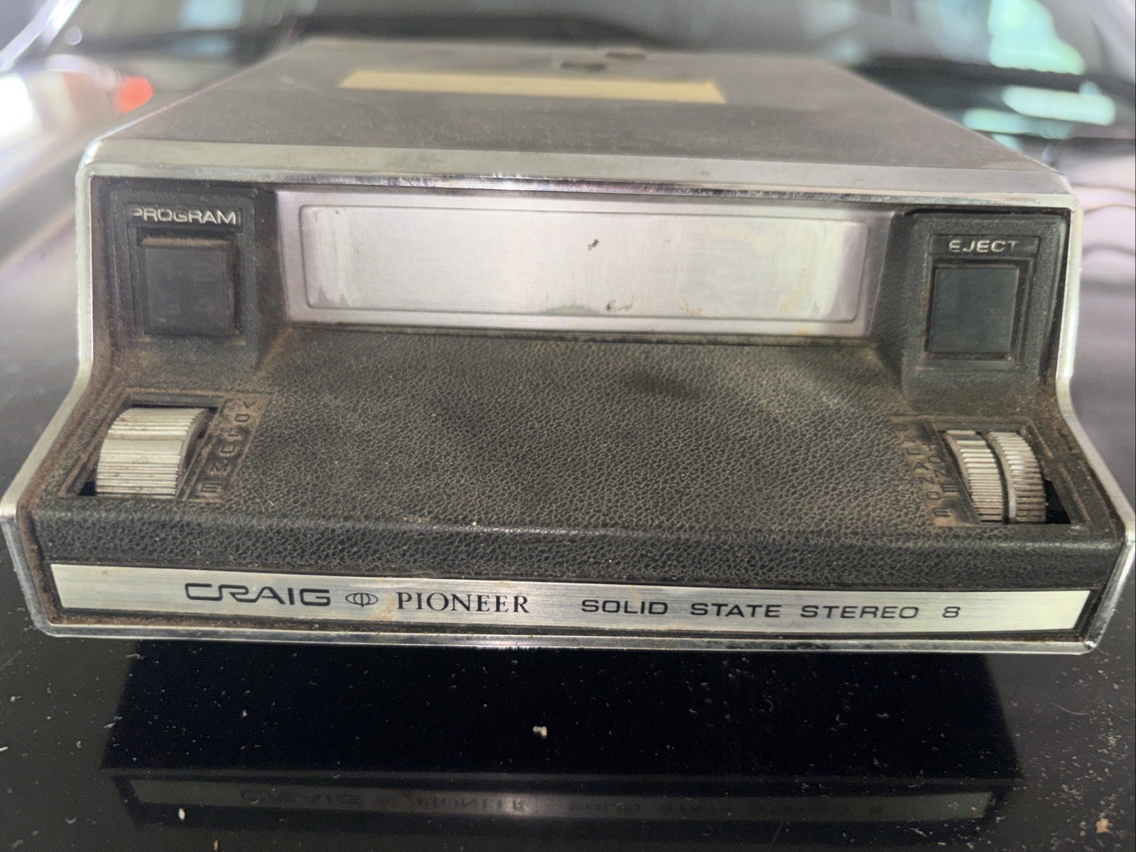 Vintage Craig Pioneer 8 SOLID STATE STEREO 8 TRACK PLAYER CAR RADIO Tested