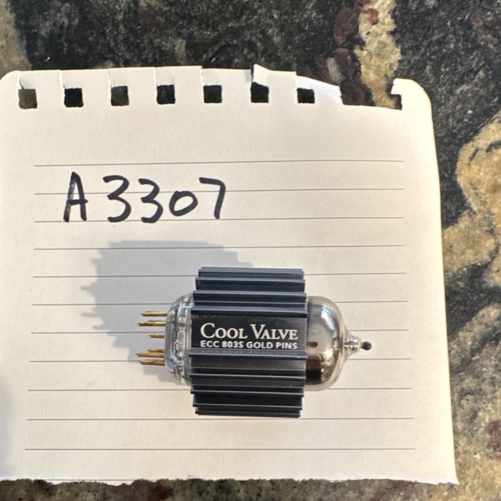 EAT A3307 ECC803S 12AX7 “Cool Valve” Gold Pins – Premium Preamp Tube