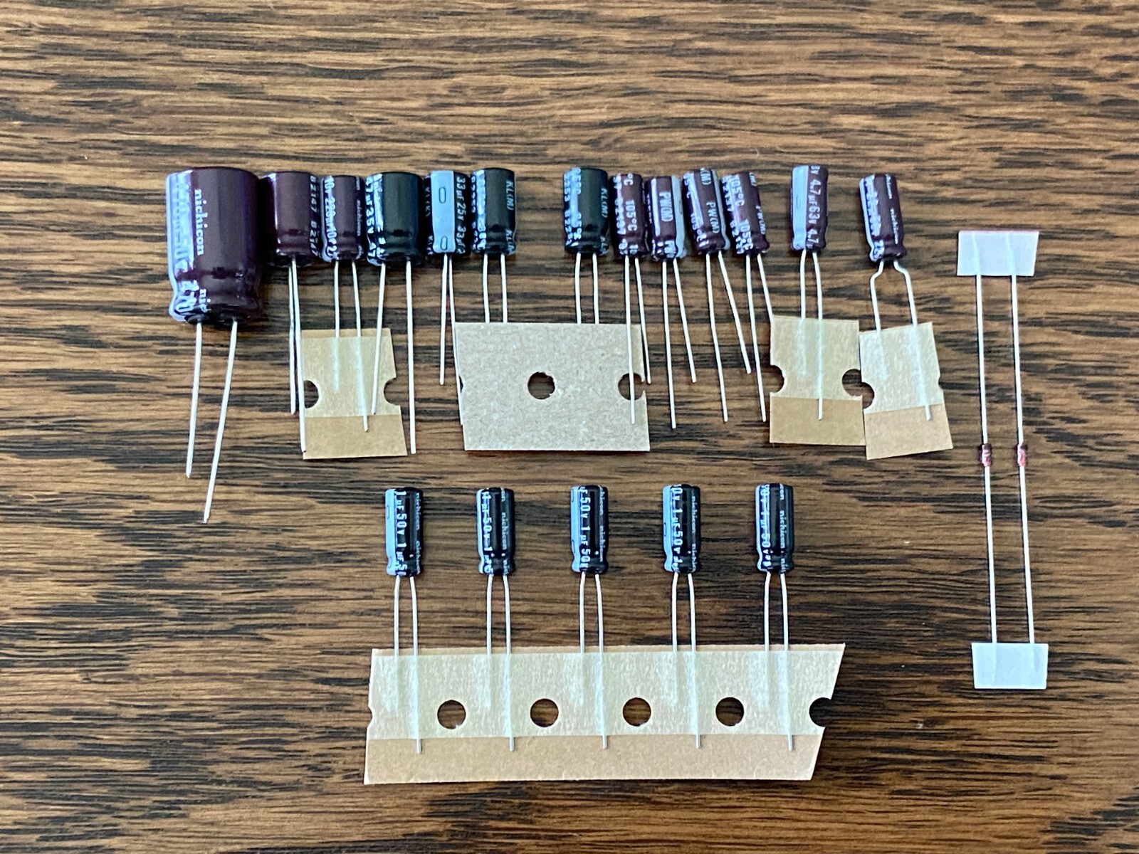 Technics SL-1200 M5G Recap Kit Capacitors Turntable Rebuild Speed Repair Set