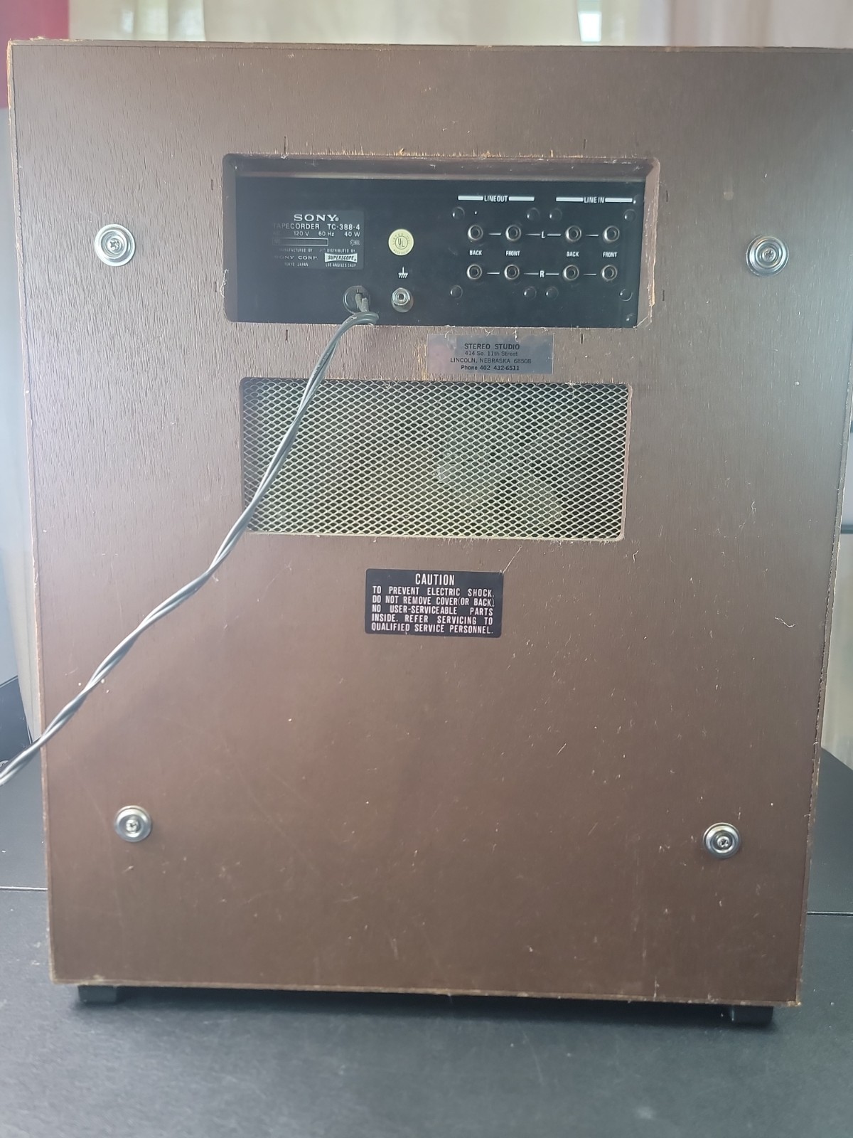 Sony 3 Head TC-388-4 Reel Tape Recorder 4 Track Recorder
