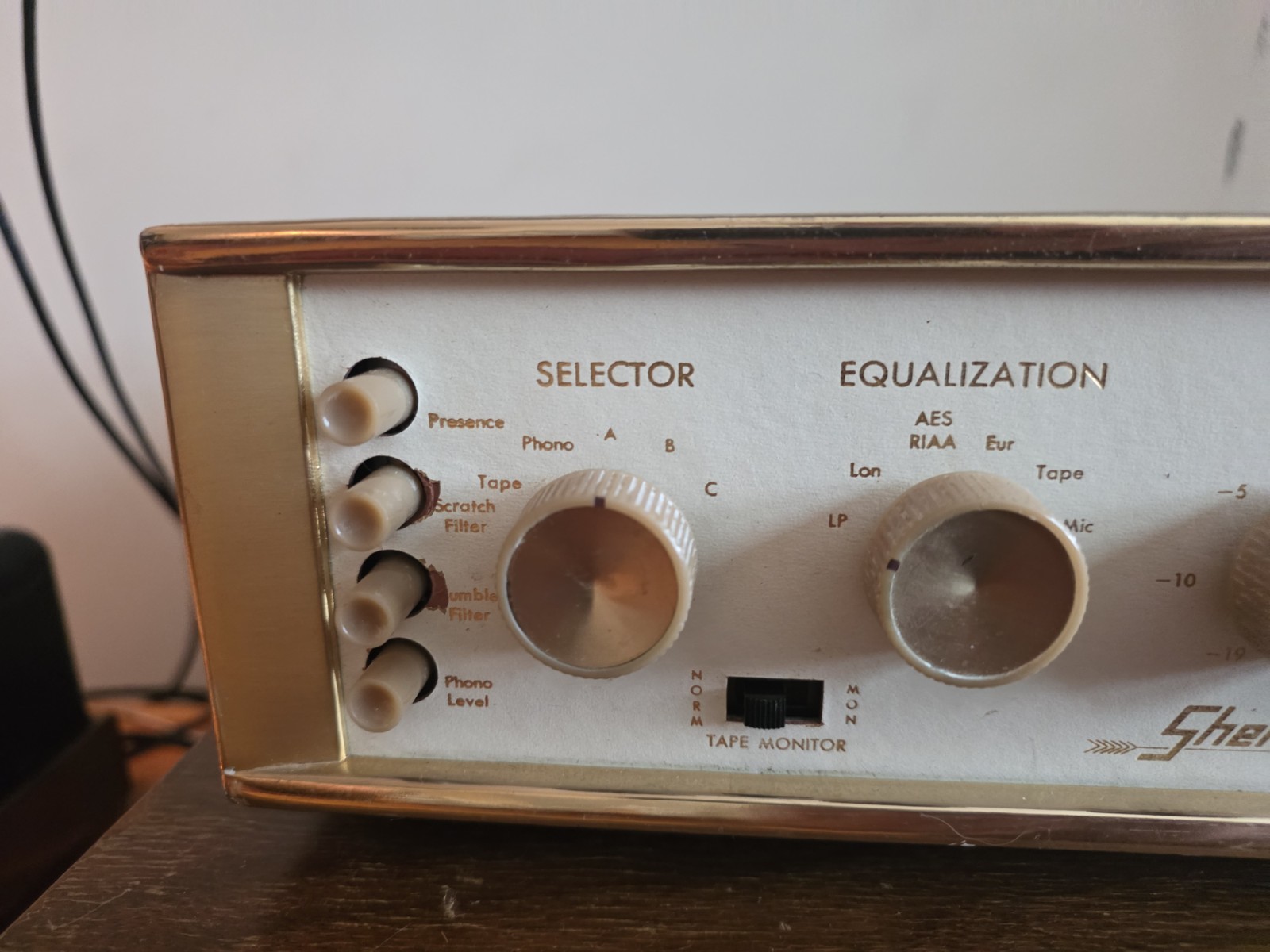 Sherwood S-1000II Mono Tube Integrated Amplifier 1950s 1960s