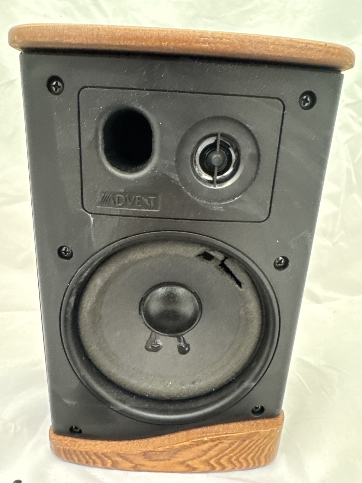 Tested Vintage Mini Advent II Stereo Speaker Tested