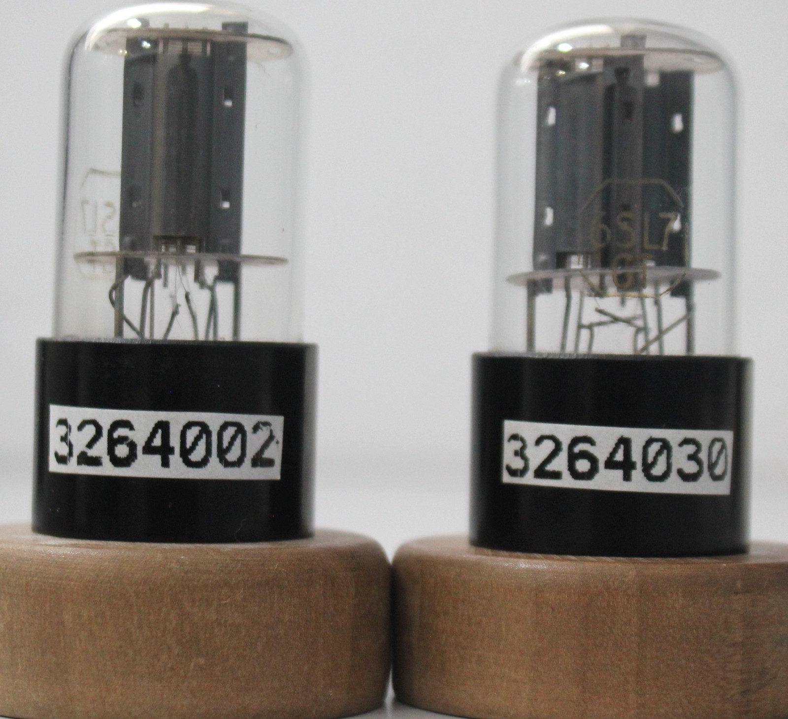 6SL7GT-JAN-CHS/ECC35/VT229 RCA Amplitrex Qty 1 Matched Pair # 3264002-30