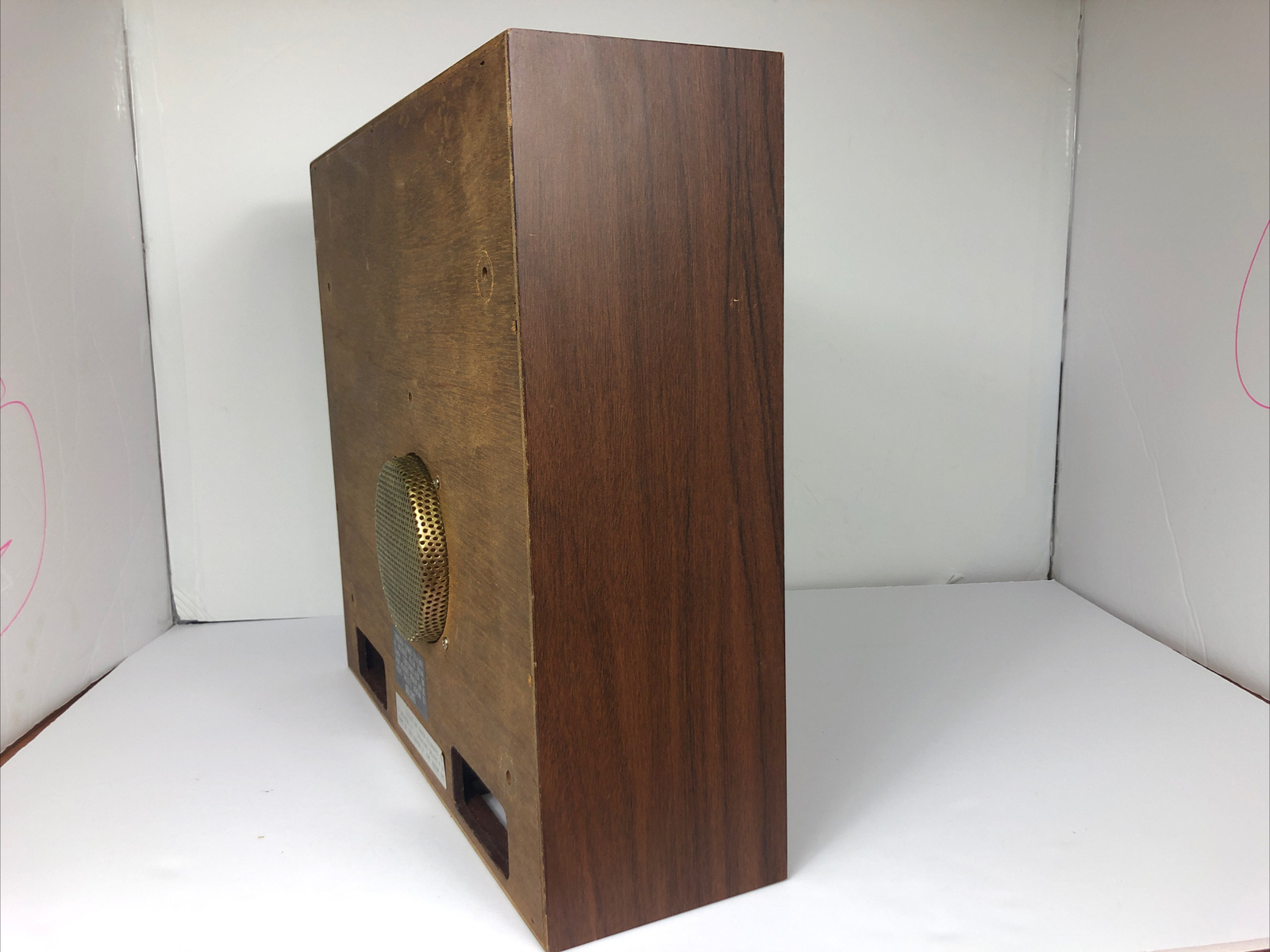 SONY TC-355 wood cabinet case