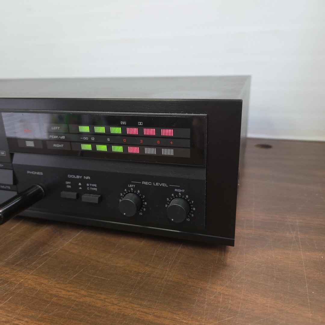 YAMAHA KX-130 Natural Sound Stereo Cassette Deck Dolby B/C Vintage 1980s Japan
