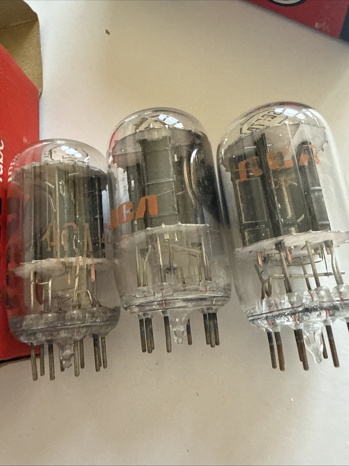 Lot Of 5: RCA (3) Zenith (2) vacuum tube 6GF7A NOS T26