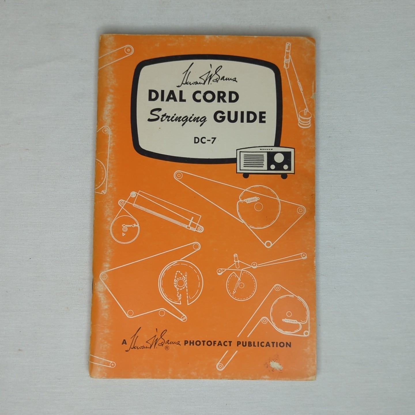 Dial Cord Stringing Guide, DC-7 Sam’s Photofacts 1959