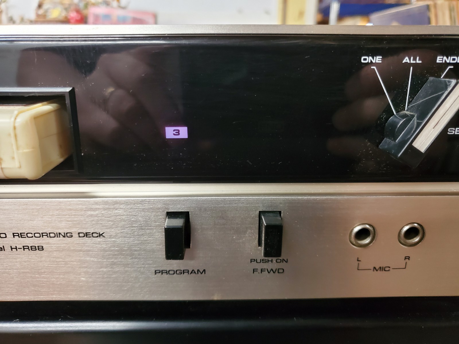 Pioneer H-R88 8 Track Stereo Player Recorder Deck in Box, Tested Excellent