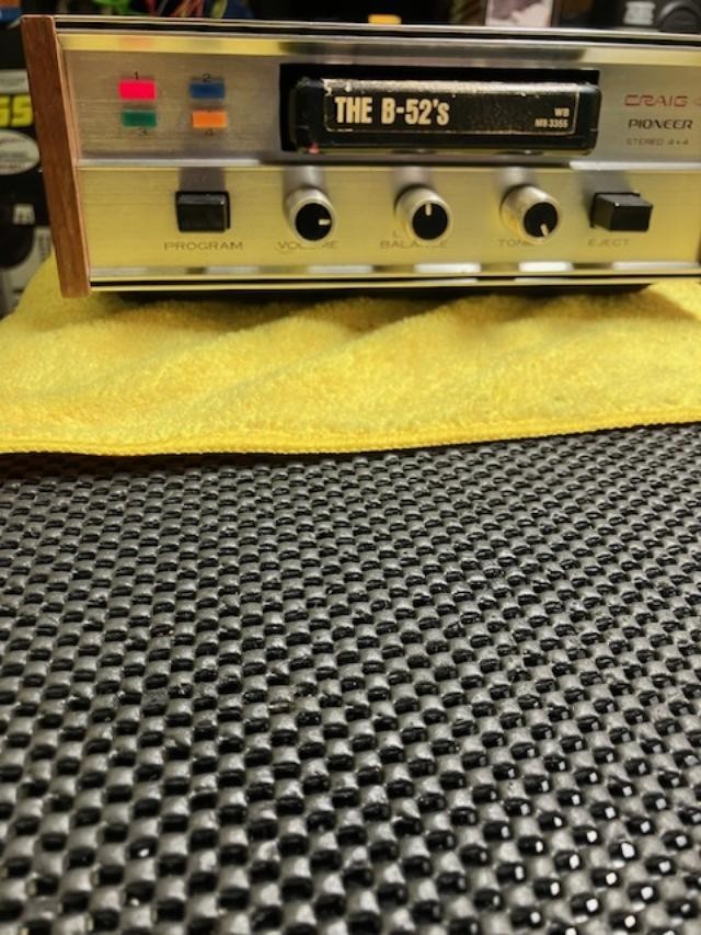 CRAIG 8 TRACK HOME 4+4 PLAY BOTH 4/8TK TAPE SERVICED VIDEO B52 test tape