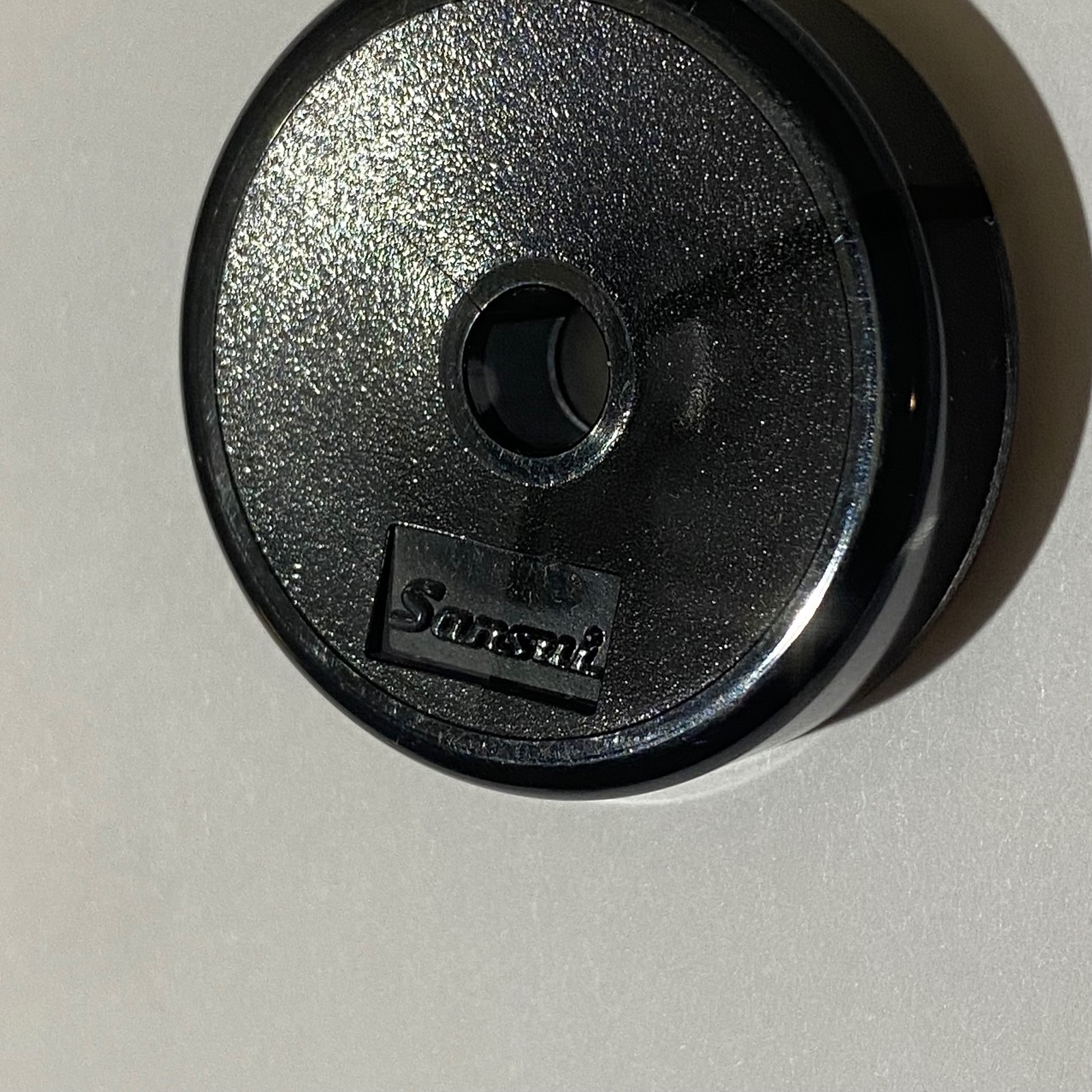 Sansui Turntable 45 RPM Adapter Translucent Smoke Gray Part Plastic Vintage