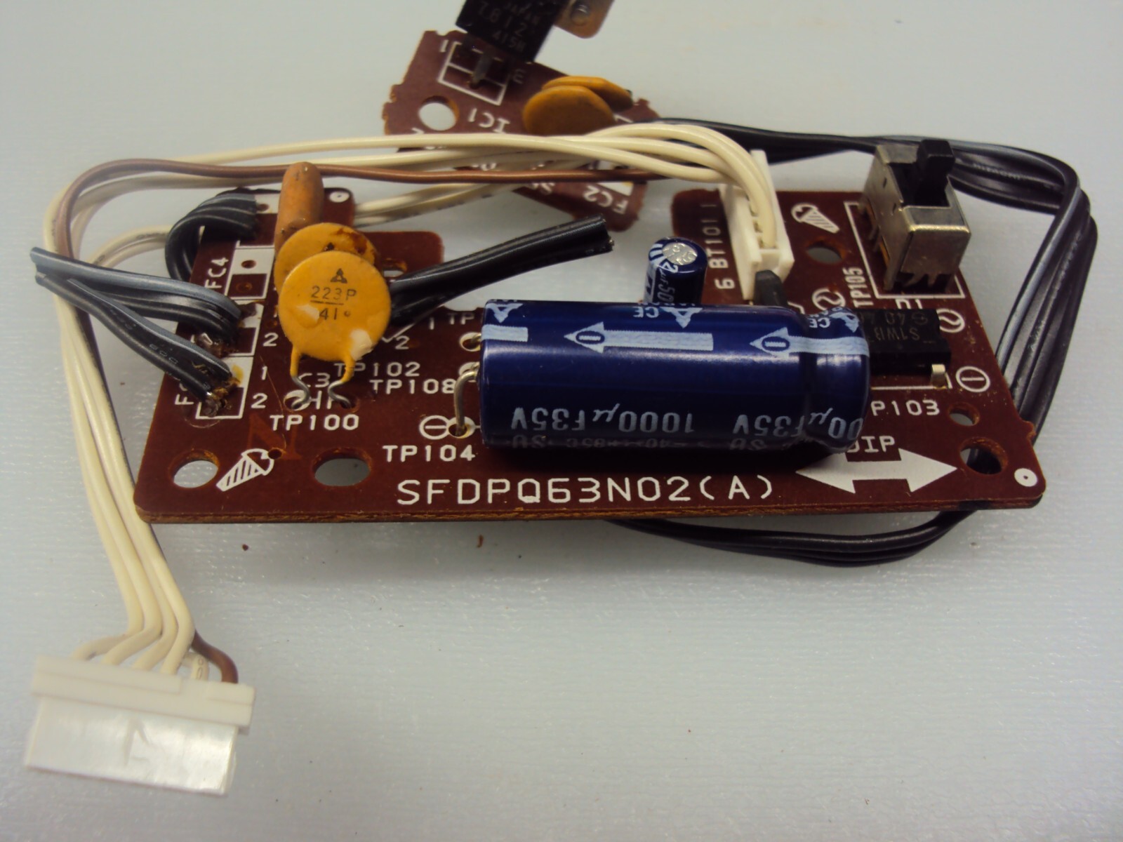 Technics SL-Q200 Turntable Speed Control Board Tested Parting Out Entire SL-Q200