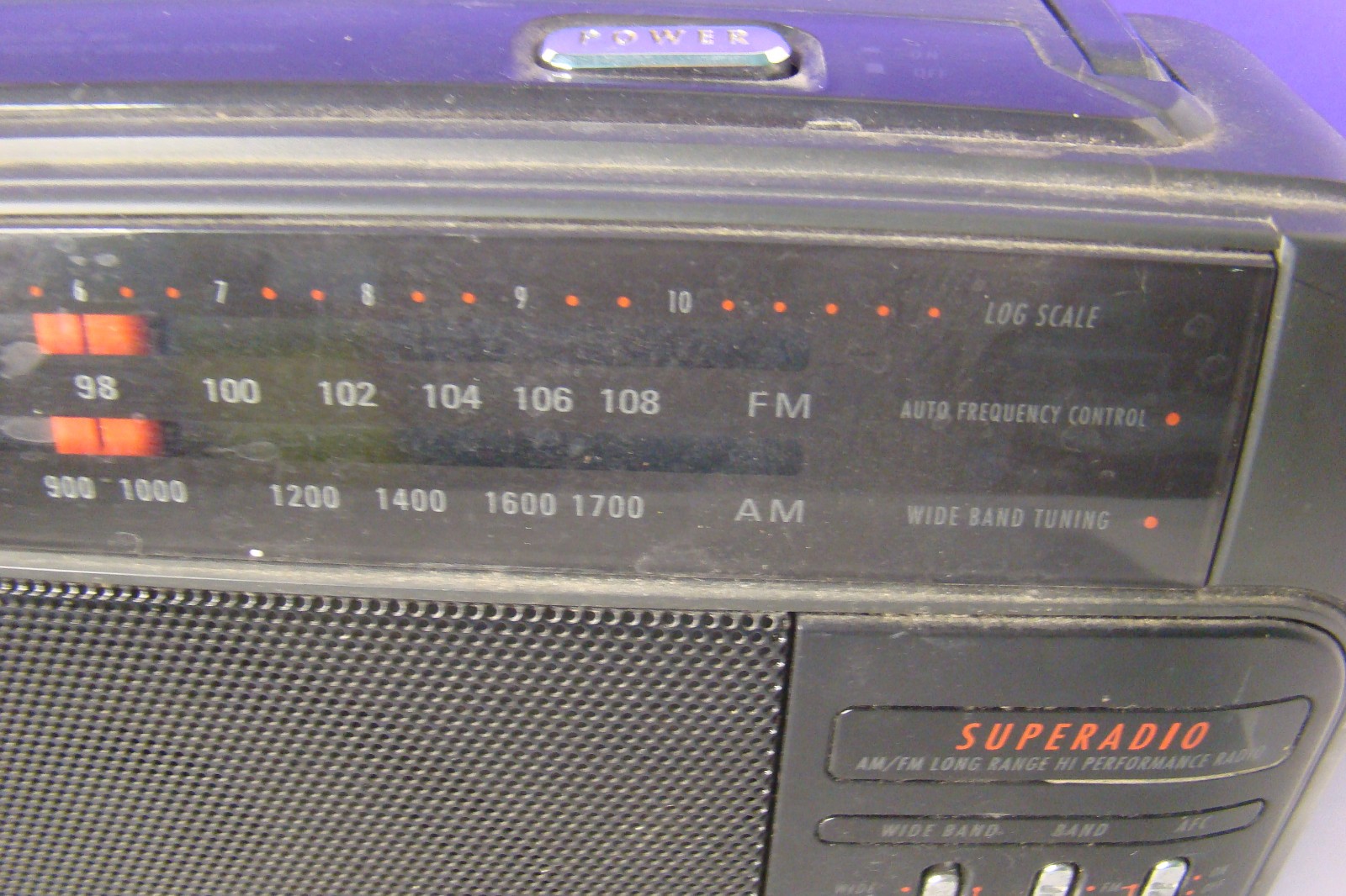 Vintage GE Super Radio Model 7-2887A FM/AM Wide Band Radio Tested WORKING