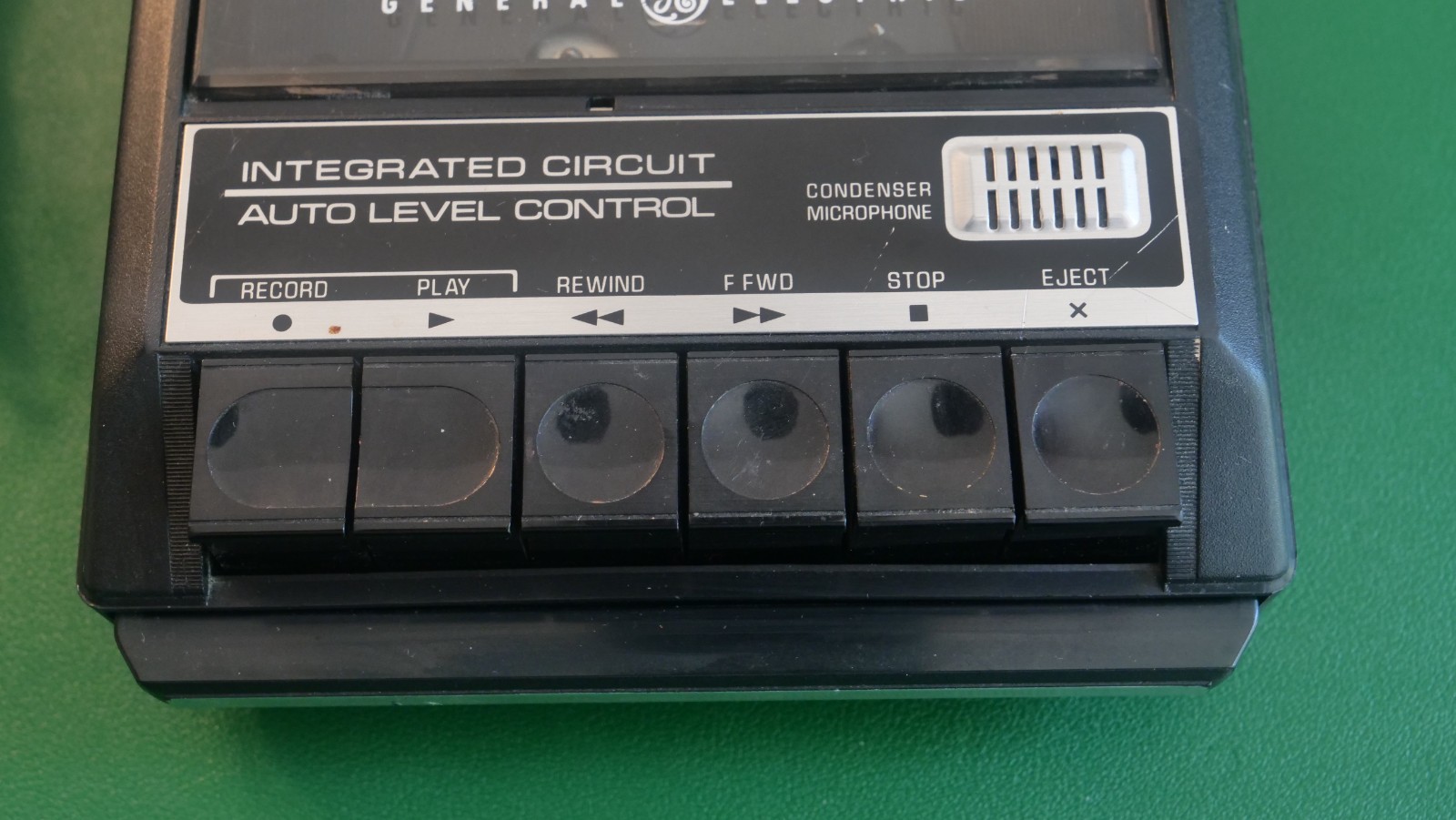 VTG 1978 GE CASETTE TAPE RECORDER/PLAYER 3-5015A -W/ POWER CABLE STRANGER THINGS