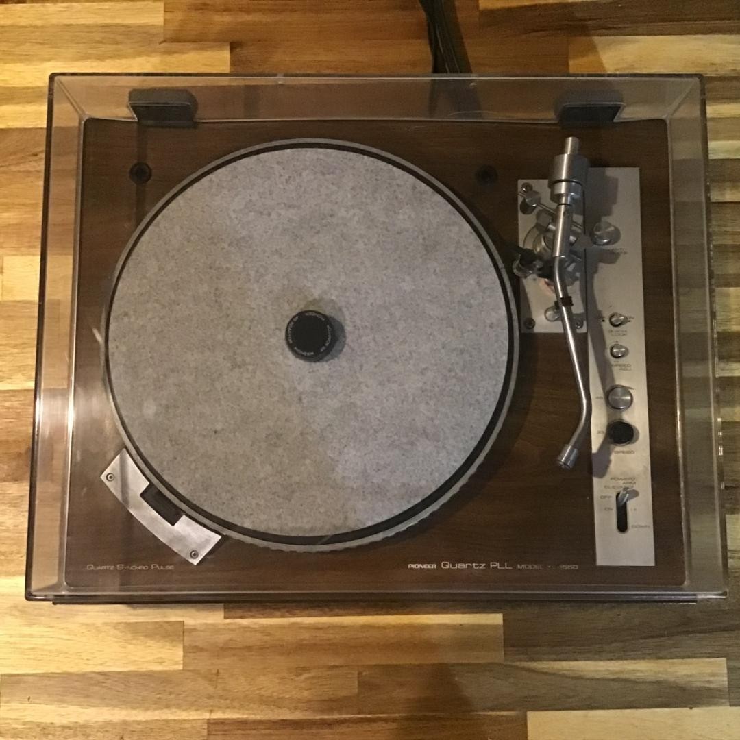 Pioneer XL-1550 Turntable Stereo Record Player Direct Drive Tested