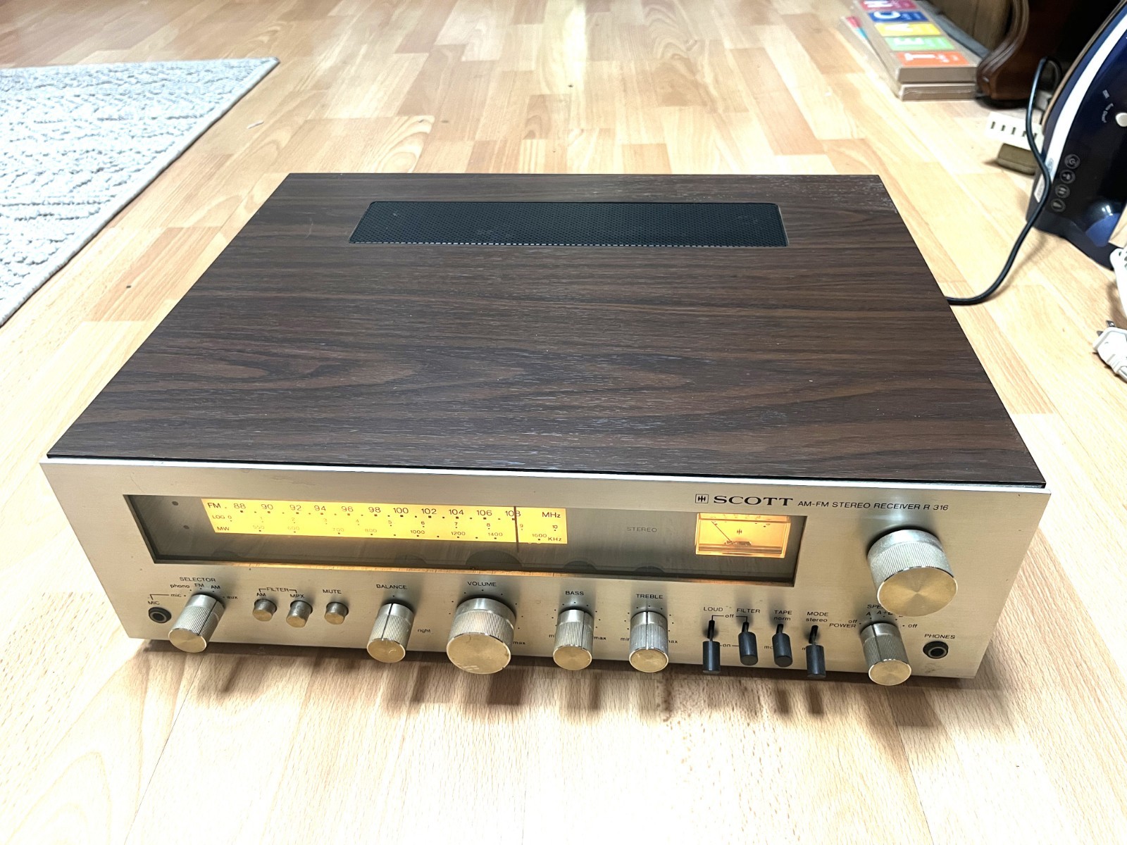 Scott AM/FM Stereo Receiver Model 316