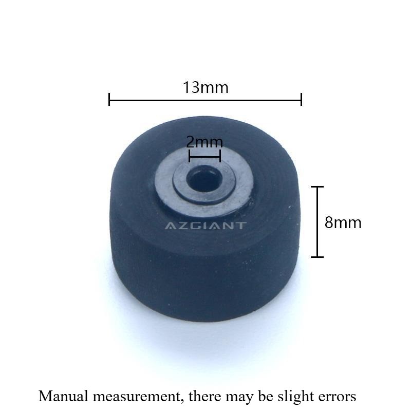 5PCS Various Sizes Deck Recorder Pinch Roller Tape Retractor Press Belt Pulley